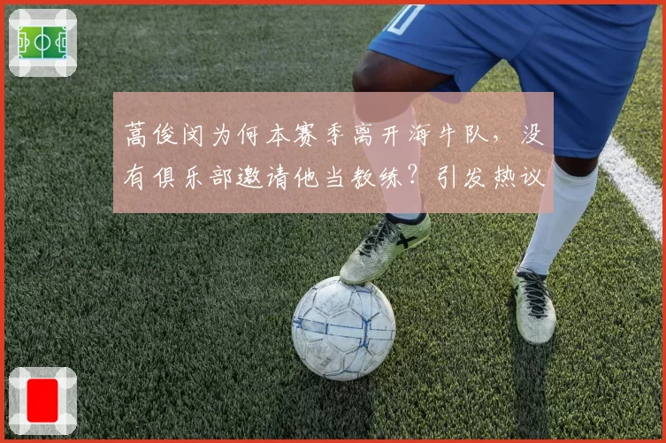 蒿俊闵为何本赛季离开海牛队,没有俱乐部邀请他当教练?引发热议