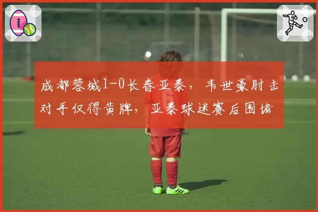成都蓉城1-0长春亚泰，韦世豪肘击对手仅得黄牌，亚泰球迷赛后围堵裁判大巴